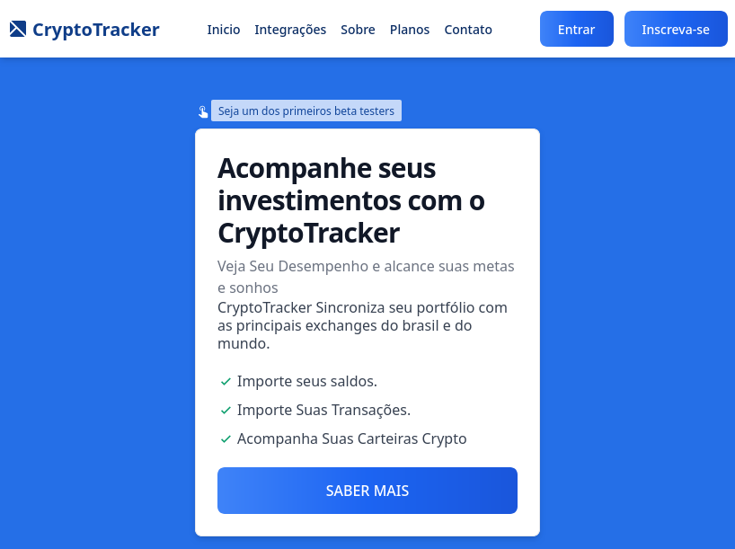 Crypto Tracker